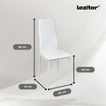 Leziter Norman 4+1 set de sufragerie alb