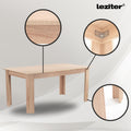 Leziter Set de masă Leon 6+1, gri stejar Sonoma