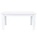 Leziter Masă de dining Yorki Standard 160x90 cm albă