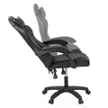 Leziter Raven gamer birou scaun pivotant negru