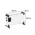 Leziter Încălzitor electric Mistral 750W / 2000W