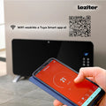 Leziter Mobilier complet de baie Vario Trim 80 antracit-alb