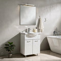 Leziter Set mobilier baie Ruben Prime 65, Alb