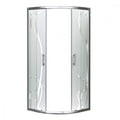 Leziter Cabină de duș curbată Spirit BAMBOO 80x80x180cm, fără cădiță de duș