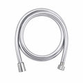 Leziter Furtun de duș Strong din PVC, 1,5 m, argintiu