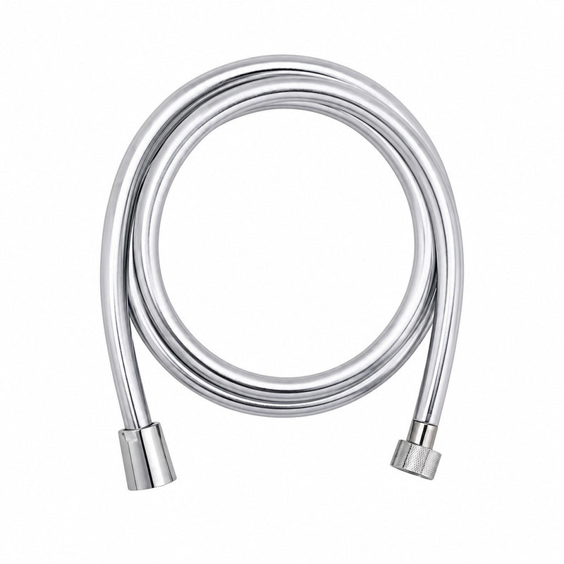 Leziter Furtun de duș Strong din PVC, 1,5 m, argintiu