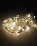 Ghirlanda luminoasa liniara 100 LED-uri, 1.5m, incarcare solara