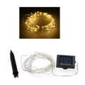 Ghirlanda luminoasa liniara 100 LED-uri, 1.5m, incarcare solara