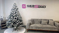 Brad artificial Christmas Deluxe by Sersimo, Kovalivka Select nins, integral 3D, 210cm