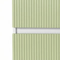 Leziter Dulap baie suspendat Trent, lateral, alb-verde deschis
