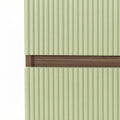 Leziter Dulap lateral suspendat Trent stejar apus de soare-verde fistic