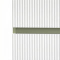 Leziter Dulap baie suspendat Trent, lateral, verde-alb