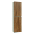 Leziter Dulap suspendat Trent verde-olivean - stejar apus de soare