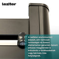 Leziter Uscător electric de prosoape radiator 500W negru