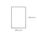 Leziter Rama pentru postere 297x420 mm A3