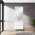 Leziter Masca chiuveta baie Vario Forte 60 cu lavoar, alb-alb