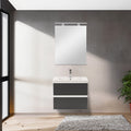Leziter Set mobilier baie Vario Forte 60, alb-antracit