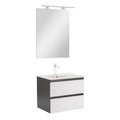 Leziter Set mobilier baie Vario Forte 60, antracit-alb