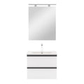 Leziter Set mobilier baie Vario Forte 60, antracit-alb