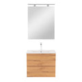 Leziter Set mobilier baie Vario Forte 60, stejar-stejar