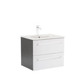 Leziter Masca chiuveta baie Vario Clam 60 cu lavoar, antracit-alb