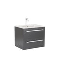 Leziter Masca chiuveta baie Vario Clam 60 cu lavoar, antracit-antracit