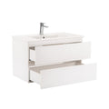 Leziter Set mobilier baie Vario Forte 80, alb-alb
