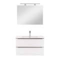 Leziter Set mobilier baie Vario Trim 80, antracit-alb