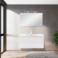 Leziter Set mobilier baie Vario Forte 100, alb-alb