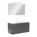 Leziter Set mobilier baie Vario Trim 100, antracit-antracit