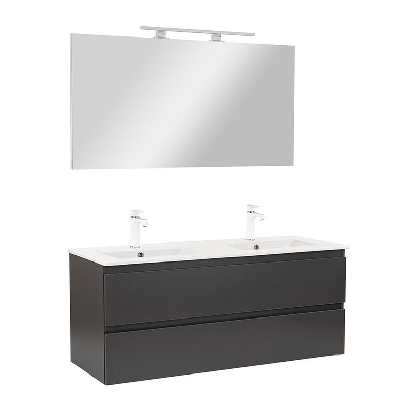 Leziter Set mobilier baie Vario Forte 120, antracit-antracit