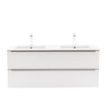 Leziter Masca chiuveta baie Vario Trim 120 cu lavoar, alb-alb