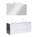 Leziter Set mobilier baie Vario Clam 120, antracit-alb