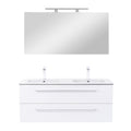 Leziter Set mobilier baie Vario Clam 120, antracit-alb