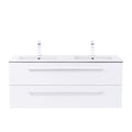 Leziter Masca chiuveta baie Vario Clam 120 cu lavoar, antracit-alb