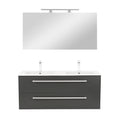 Leziter Set mobilier baie Vario Clam 120, antracit-antracit