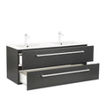 Leziter Set mobilier baie Vario Clam 120, antracit-antracit