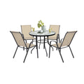 Leziter Set mobilier de grădină Tanger 4+1 bej