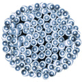 Instalatie lumini de exterior pentru gradina, 5 metri, 50 LED-uri, cu baterii, alb