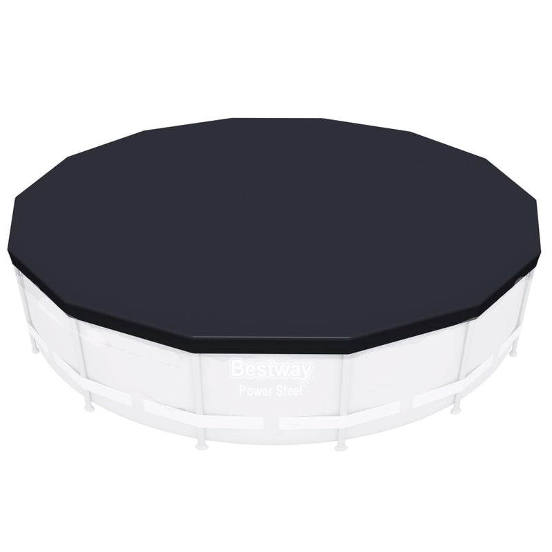 Prelata Bestway pentru piscina cu cadru metalic rotunda, 366cm