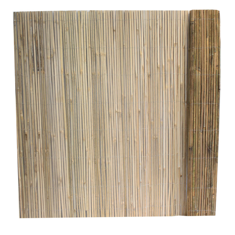 Panou de gard/paravan din bambus Sersimo, 150x300cm, 12mm