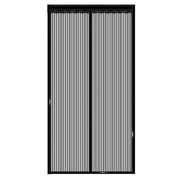 Plasa anti-insecte, cu inchidere magnetica, latime 80-100cm, inaltime 210-220cm, negru