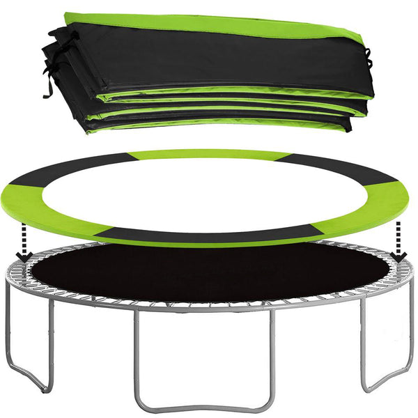 Protectie arcuri pentru trambulina cu diametrul de 305 cm, Verde si Negru