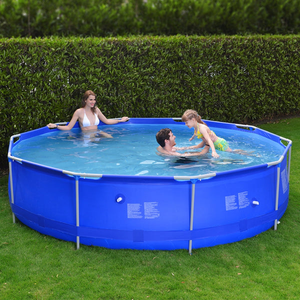 Piscina cadru metalic Bestway, 305x76 cm, 4.500 litri, cu toate accesoriile