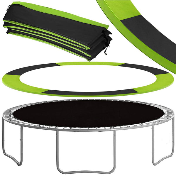 Protectie arcuri pentru trambulina cu diametrul de 244 cm, Verde si Negru