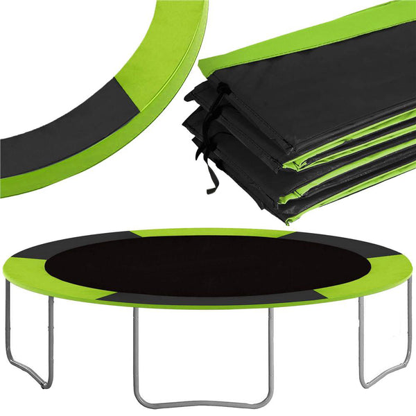 Protectie arcuri pentru trambulina cu diametrul de 366 cm, Verde si Negru