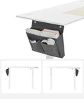 SONGMICS Birou cu reglaj electric pe inaltime, memorie cu 4 inaltimi, 60x140x(72-120)cm, alb