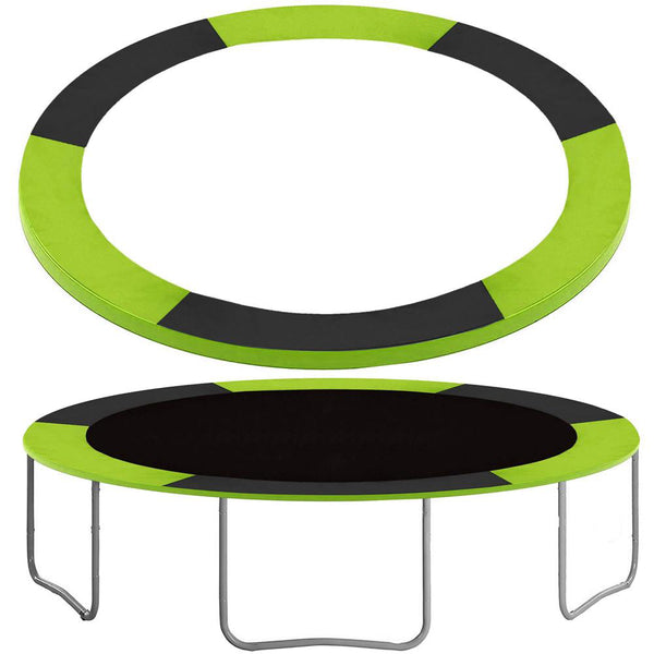 Protectie arcuri pentru trambulina cu diametrul de 244 cm, Verde si Negru