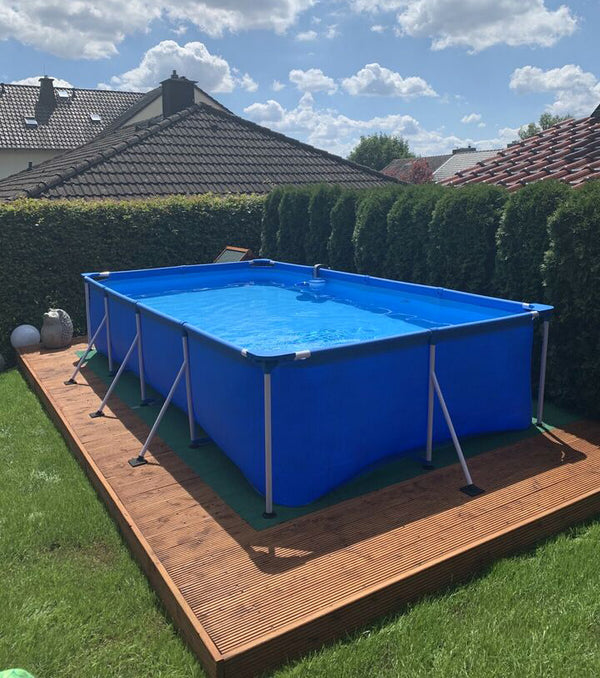 Piscina cadru metalic Bestway, 400x211x81 cm, 5.700 litri, cu pompa de filtrare