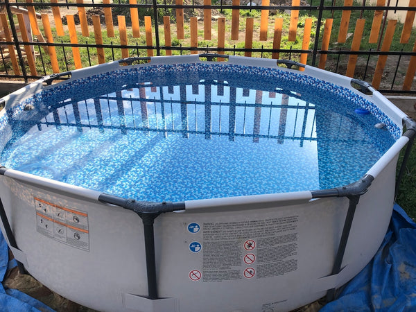 Piscina cadru metalic Bestway, 305x76 cm, 4.700 litri, cu pompa de filtrare